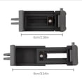 thumbnail image 4 of Methold Soporte de teléfono Artesanía Accesorios de fotografía Tornillos de tamaño compacto Estructura estable Adaptador de trípode Videojuegos y accesorios, 4 of 6