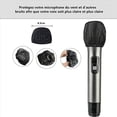 thumbnail image 4 of 1200 Pcs Disposable Microphone Covers, Windscreen Microphone Covers, Handheld Microphone Protective Cap for Karaoke, 4 of 8