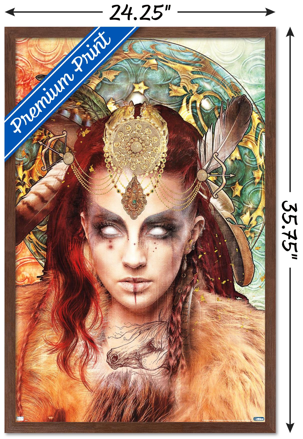 Jena DellaGrottaglia: Cosmic Zodiac - Sagittarius Wall Poster, 22.375" x 34" Framed