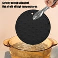 thumbnail image 4 of Heat Resistant Silicone Trivet Mats | Non-Slip Hot Pot Holder for Kitchen Countertops & Dining Tables | Set of 2, 6.69 x 6.69 Inch, 4 of 5