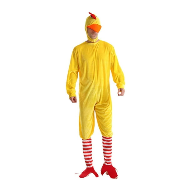 Mono de pollo: accesorios encantadores para usar en las vacaciones de Pascua. 120 cm x 59 cm x 57 cm