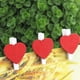 thumbnail image 4 of Wosthever 1 Juego de Clip en forma de corazón de 2,5mm estilo lindo ropa foto clavija manualidades DIY ropa postal Pin para decoración de boda Decoración del hogar 50 pcs, 4 of 6