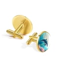 thumbnail image 3 of Dolphin Elegant Men's Cufflinks Set, for Formal Attire, Crafted with Durable Stainless Steel, Ideal for Business Meetings and Special Occasions, 3 of 6