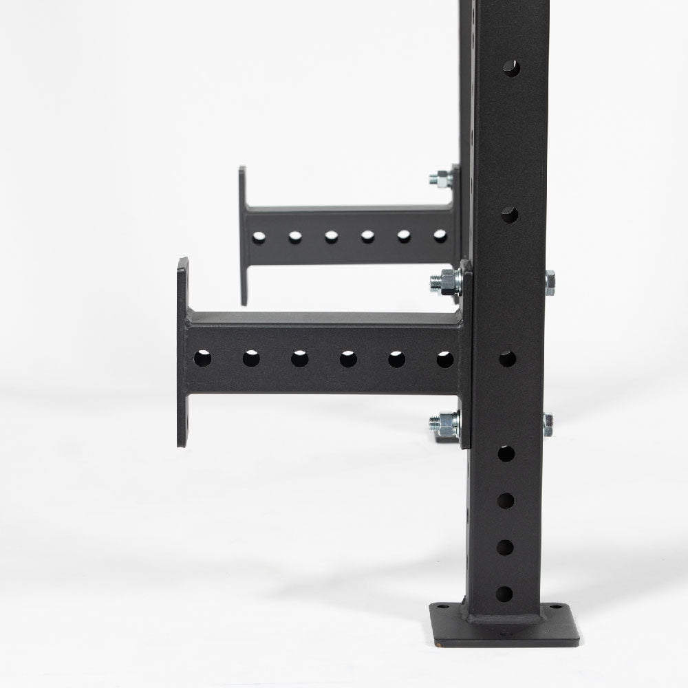 Titan Fitness 24-Inch Bottom Side Braces For X-3 Space Saving Rack - Extra Support For Kipping Pull-Ups