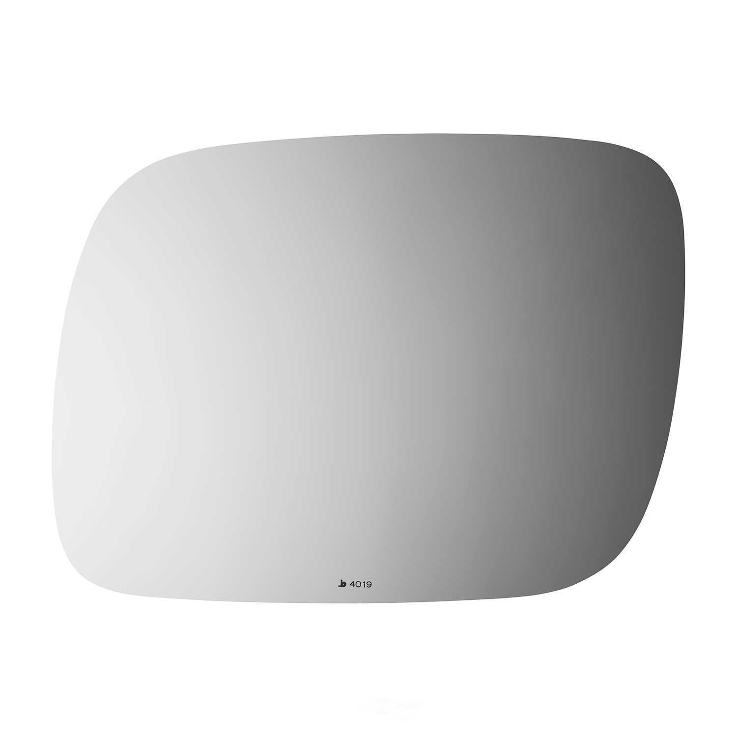 Burco Side View Mirror Replacement Glass - Clear Glass - 4019