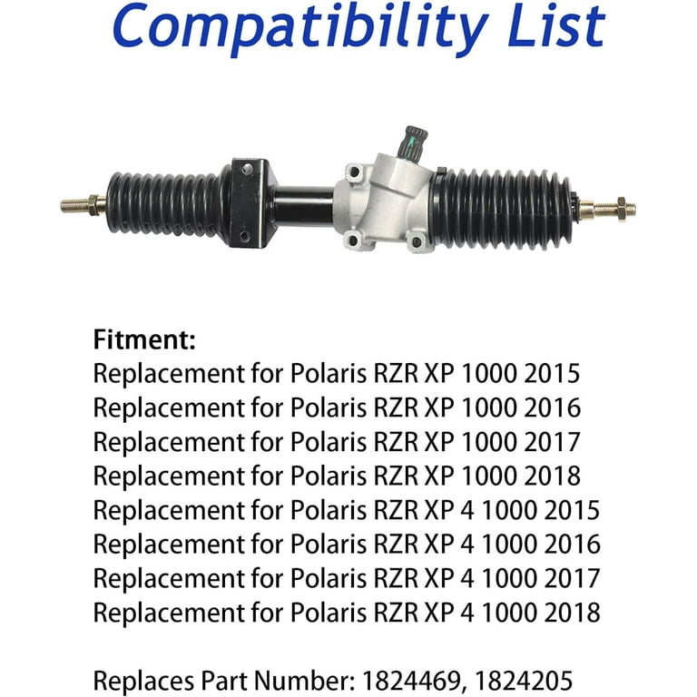 OTTULUR Rack and Pinion Steering Gear Box Replacement for Polaris