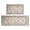 Bohemian Light Blue-2, variant on 2 Piece Bohemian Light Blue National Design Farmhouse Rug Kitchen Rug Set, Decor Kitchen Rugs, Absorbent Non-Slip Washable Floor Mats, Home Indoor Runner Rugs 17"x47" 17"x30"