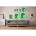 thumbnail image 3 of Awkward Styles Cute Dinosaurs Canvas Prints Little Trex Framed Canvas Wall Art Ready to Hang Picture Kids Room Decor Gifts Art for Kids Newborn Baby Room Wall Decor Dinosaur Wallpapers Made in USA, 3 of 6