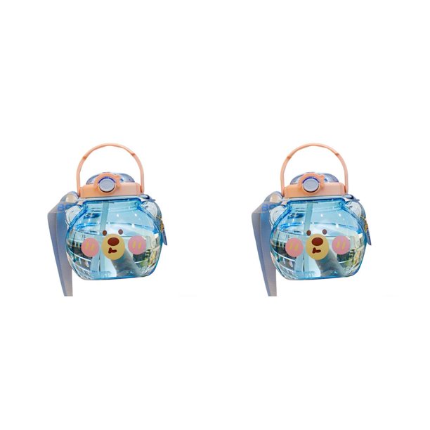 Monstrate Botella de agua con correa y asa para verano al aire libre Type1 NO1
