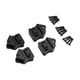 thumbnail image 5 of Soportes de montaje de ballestas para coches RC, piezas de alto rendimiento, ligeros y prácticos. Negro, 5 of 9