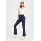 thumbnail image 1 of Pantalones deportivos para mujer, pantalones de yoga de cintura alta, pantalones acampanados de entrenamiento, 1 of 6