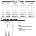 thumbnail image 2 of Odbmxy Straight-Leg Womens Plus Yoga Pants Ankle High Rise Pants Women Brown Fitness Loose Elastic Waist Pockets Pants,3XL, 2 of 8