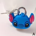 thumbnail image 1 of Cartoon Small Padlock Suitcase Lock Drawer Lock Metal Gym Wardrobe Lock Student Dormitory Cartoon Small Padlock, 1 of 1