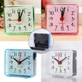 thumbnail image 5 of Travel Analog Alarm Clock, Ultra Small Clock Bedside Small Alarm Clock Quartz Battery Operated Wake Up With Beeping Sound(pink), 5 of 14