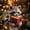 color#3, variant on Meggemo Seasonal Reading Fox Raccoon Christmas Tree Hanging Ornament Cute Bookworm Animal Festive Holiday Home Decoration