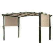 Garden Winds Universal Replacement Canopy Top for Pergola Structures, Beige, Riplock 350