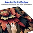 thumbnail image 3 of nygtbtfer Modern Floral Desk Mat,Colorful Flowers Extended Gaming Mouse Pad,Large Non-Slip Rubber Base Mousepad with Stitched Edges,Waterproof Mouse Mat Desk Pad for Office Game Home 31.5x11.8 in, 3 of 6