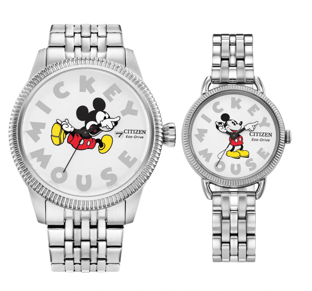Disney Parks Mickey Mouse and Pluto Watch by Citizen New With Box