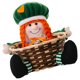 thumbnail image 2 of KAKOWELY Cesta de dulces para festivales, cesta de regalo para el Día de San Patricio, contenedor para dulces, 2 of 5