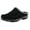 Black/Dark Grey, variant on Women's Exchange Wide Width Slip On Clog Slippers