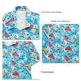 thumbnail image 5 of Camisa de manga corta para hombre, camisa hawaiana para hombre, camisa abotonada de moda para hombre, camisa hawaiana para hombre, diseño de clase mundial, 5 of 5