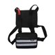 thumbnail image 1 of Eigraketly Bolsa de pecho impermeable ajustable chaleco bolsa deportes al aire libre viajes ciclismo teléfono móvil cartera tarjeta gafas de sol Mochilas de mochilero Negro reflectante, 1 of 6