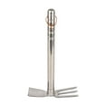 thumbnail image 2 of MAGIDEAL Gardening Hand Tiller Tool Stainless Steel 15.1inch Long for Outdoor Camping Hoe and Rake, 2 of 8