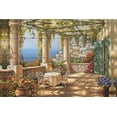 thumbnail image 1 of Tile Mural Kitchen Backsplash - Morning Terrace-SK - by Sung Kim, 1 of 1