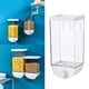 thumbnail image 1 of Dispensador De Alimentos Secos De Montaje En Pared - Plástico De Grado Alimenticio - Dispensador De Cereales - Recipiente De De Grano 1500ml BLESIY contenedor de almacenamiento de granos, 1 of 8