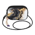 thumbnail image 2 of Crossbody Handbag Phone Purse Mobile Phone Bag Crossbody Phone Bag Comfortable and Durable Black Marble, 2 of 7