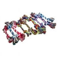 thumbnail image 3 of Dog Rope Toys for Aggressive Chewers Bright Colors Chew Toy 7In Cotton Rope, 3 of 12