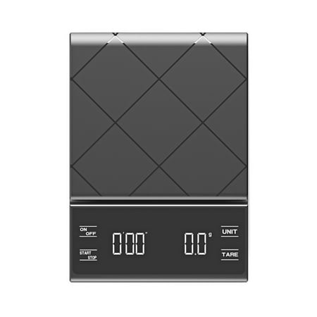 

Meterk Coffee Scale With Timer Digital Kitchen Scale Led Display Tare Function 3000G/ 0.1G Portable Electronic Scale Grams And Oz For Pour Over Cooking Baking