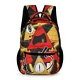 thumbnail image 1 of Sac à Dos Motif Bill Cipher pour Étudiant Sac à Dos Sacoche Sac à Dos Épaules Réglables, 1 of 5