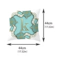 thumbnail image 3 of XWSHYW Almohadas y Fundas Fundas de Almohada Fundas de Almohada Decorativas con Letras Fundas de Cojines con Flores y Letras, 3 of 3