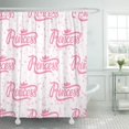 thumbnail image 1 of ABPHQTO Blanco Aristocracia Letras Princesa Rosa Pequeño Símbolo La Corona Bebé Niño Ducha Cortina 150x180 cm, 1 of 1