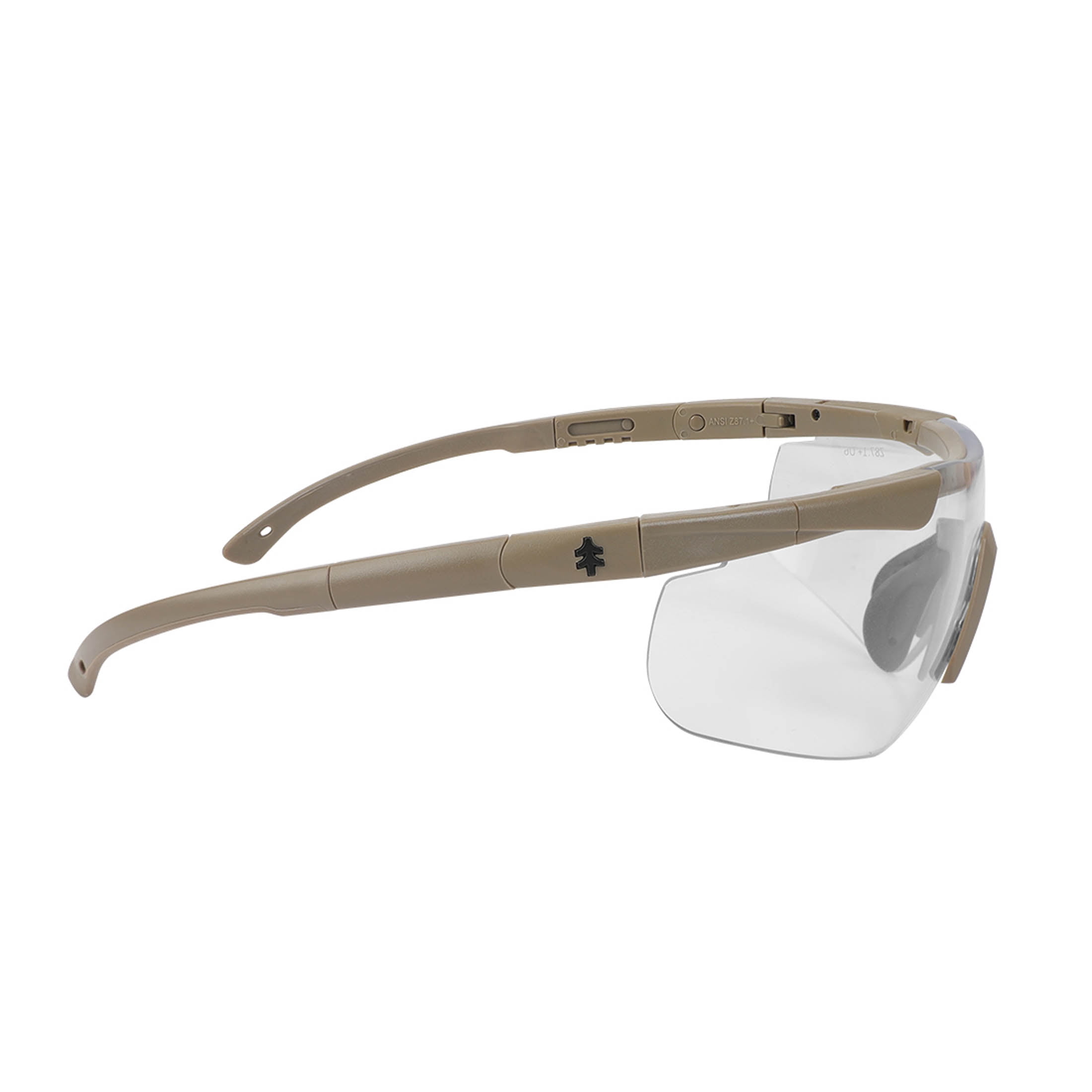 Swiss Tech Augen 4-Lens Premium Sporting Glasses, Anti-Fog, Scratch-Resistant, UV400, FDE