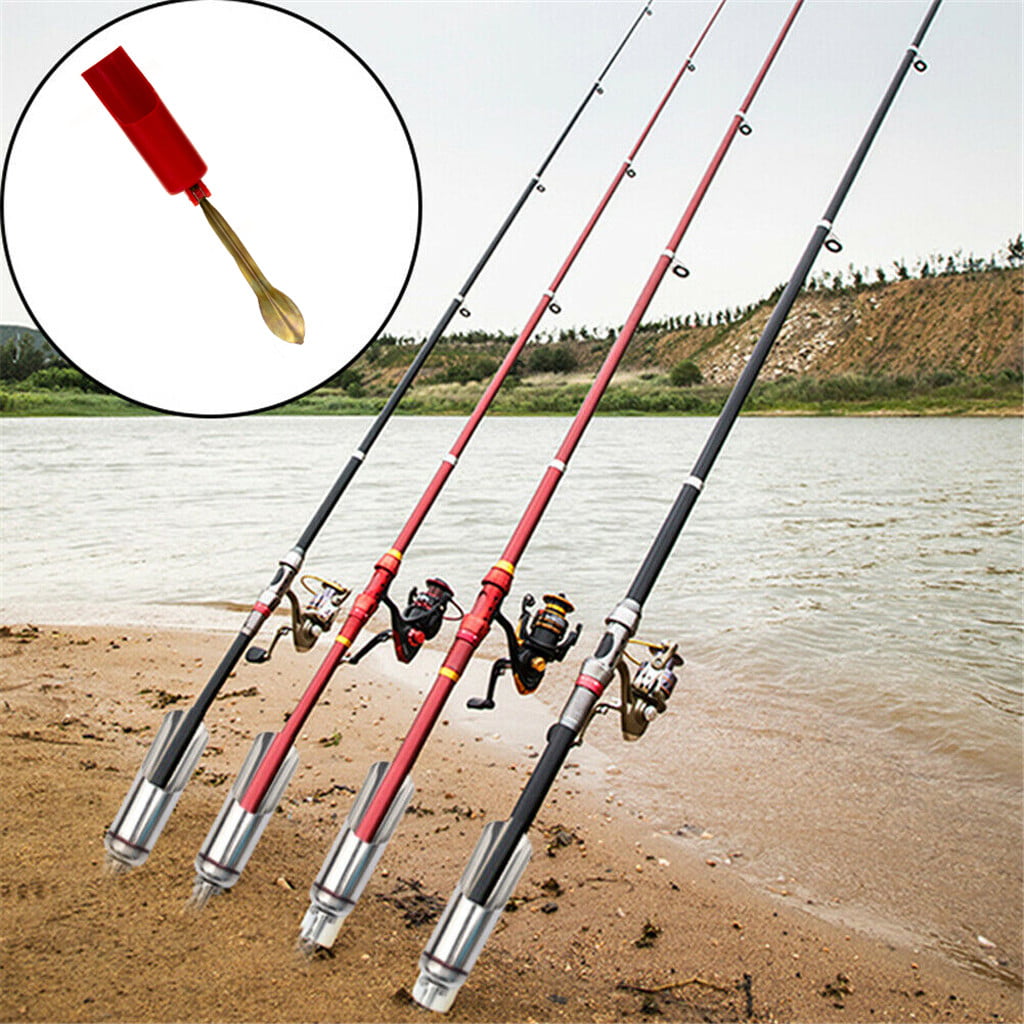 Fishing Rod Stand Support Bracket Rest Ground Holder Adjustable Pole Fish Tools 