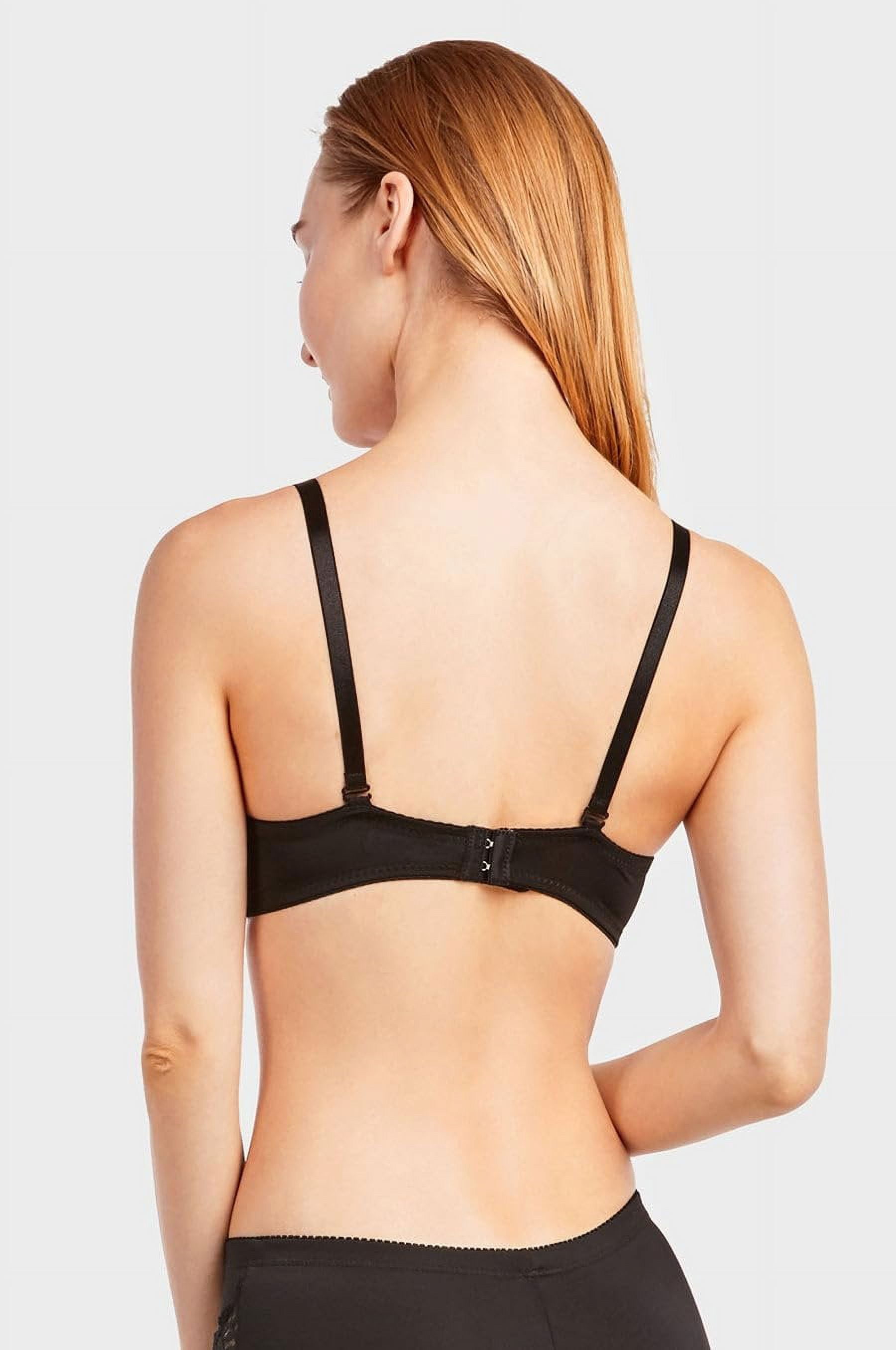 Mamia Women's Basic Lace/Plain Lace Bras Pack of 6- Various Styles Demi2, 38B
