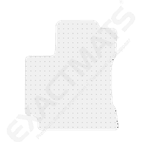 ExactMats - Premium Clear Overlay Floor Mats, Made In USA - Fits Toyota Corolla 2014-2019 / Front Driver Mat