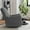 Dark grey, variant on Harkawon Swivel Rocker Recliner Chair, Glider Rocker Recliner, Rocking Chair Nursery, Fabric Chair with High Back, Deep Seat, for Living Room, Bedroom, Beige+Brown