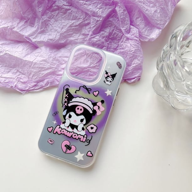 Funda De Teléfono De Plata De Hierro Caliente Para iPhone 11 14 Plus 12 13 Pro Max Moda Kulomi Canela Perro Protección Cubierta