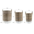 thumbnail image 6 of happimess Ternion Cottage Hand-Woven Rattan Nesting Baskets with Handles, Kubu Gray/White (Set of 3), BSK1000A-3SET, 6 of 9