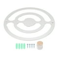 thumbnail image 3 of Coffee Pod Organizer, Wall Mounted Coffee Pod Holder Shiny Keep Organized  For Kitchens Silver, 3 of 8