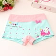 thumbnail image 3 of SPRING PARK Girls Bowknot Cartoon Animal Baby Girl Soft Underwear Toddler Baby Panties Kids Briefs, 3 of 7