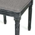 thumbnail image 5 of Noble House Beckstrom French Fabric Dining Chair, Set of 6, Gray, 5 of 8