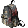thumbnail image 3 of Animal Tiger Print Backpack Daypack Bookbag Schoolbag, 3 of 6