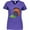 Purple, variant on Inktastic Wooly Bear Caterpillar Cute Baby Insect Women's V-Neck T-Shirt