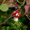 thumbnail image 5 of Xinyolin 20Pcs Mini Artificial Mushroom Miniatures Fairy Garden Ornament Resin Crafts, 5 of 8