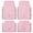 Pink, variant on Bling Car Floor Mats, PVC Leather Anti-Slip Automative Floor Mats with Shining Diamond Rhinestone Crown, Sparkly Glitter Crystal Carpet, Universal Fit Automotive SUV, Sedan, Van(4pcs)