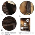 thumbnail image 3 of Designart "Bathroom Rustic beauty I" Bathroom Floater Framed Canvas Print, 3 of 7